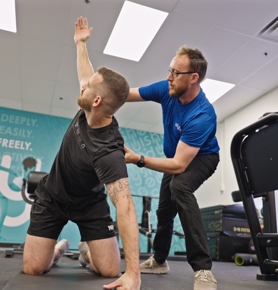 physiotherapist provided personal training