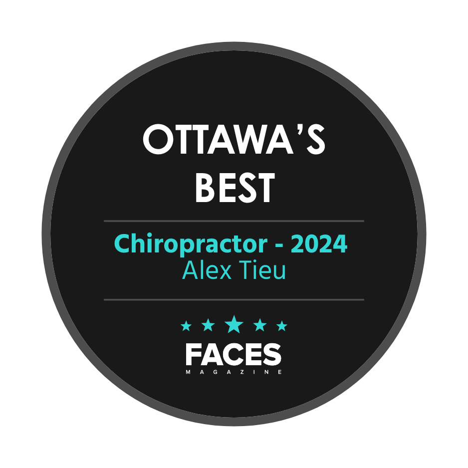 Ottawa's Best, Chiropractor - 2024. Alex Tieu. Faces Magazine