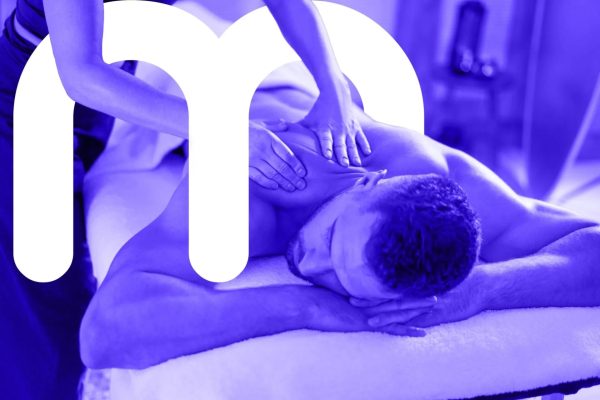 athlete getting a sports massage