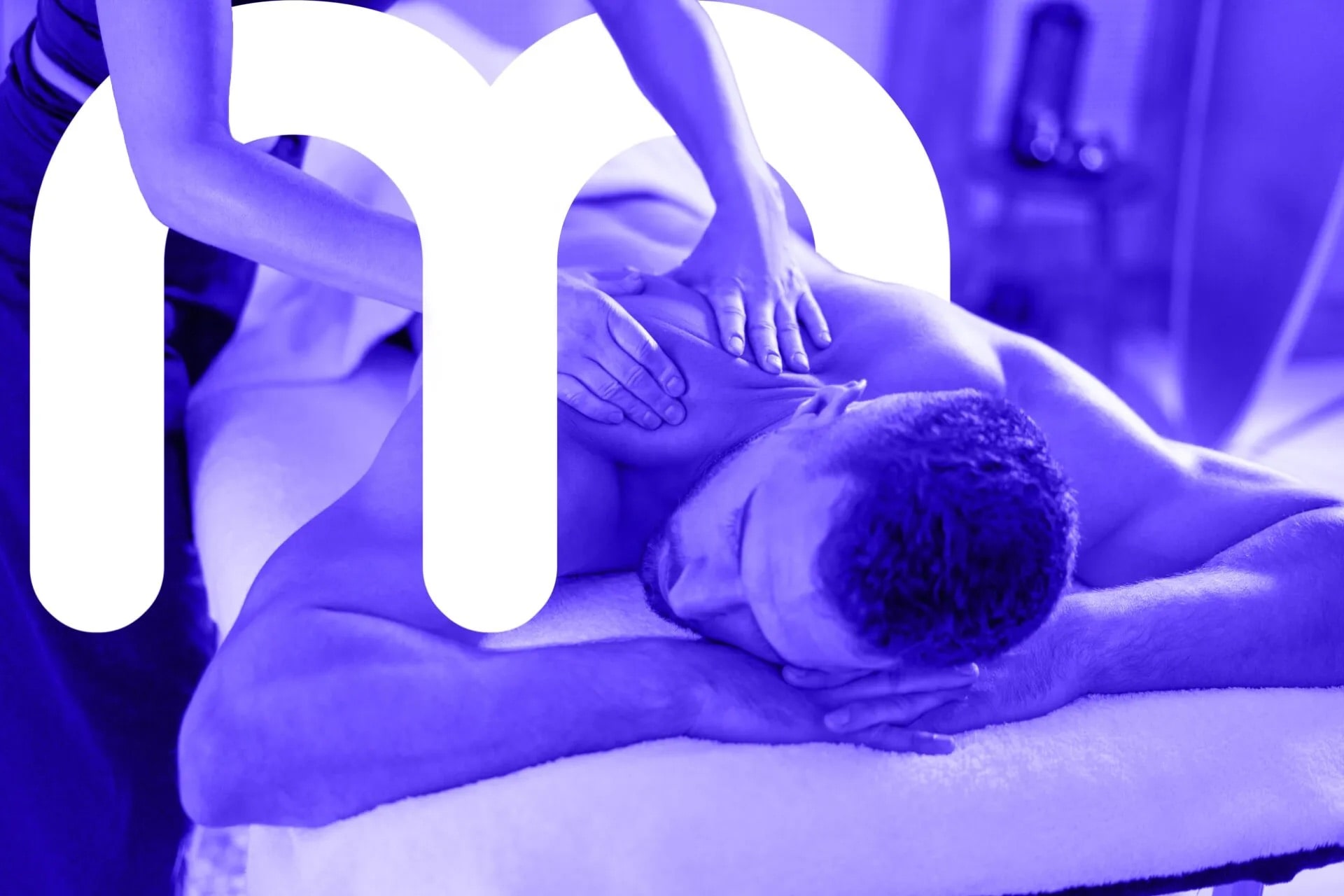 athlete getting a sports massage